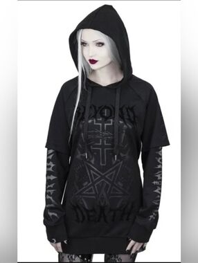 Killstar Unisex Beyond Death Hoodie, VGUC, Size L